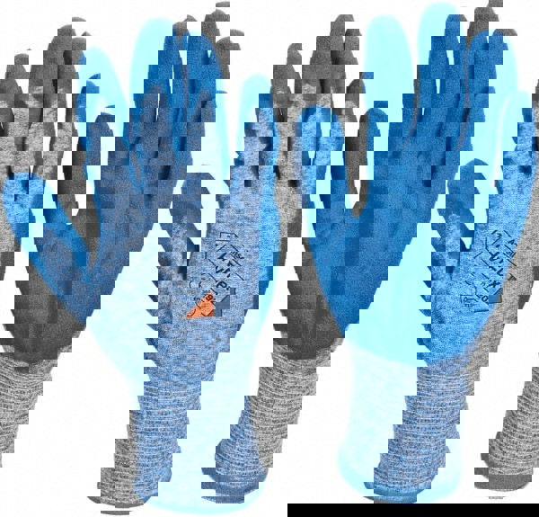 Series 11-920 General Purpose Work Gloves: 2X-Large, Nitrile-Coated Heather Nylon